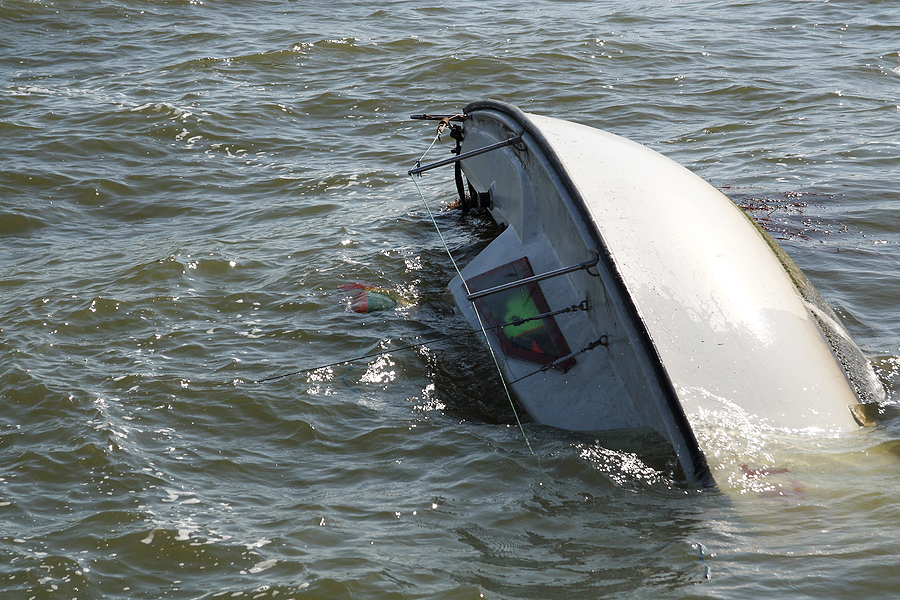 Boat Capsize On Detroit River Near Gordie Howe Bridge Where Four Fishermen Were Rescued