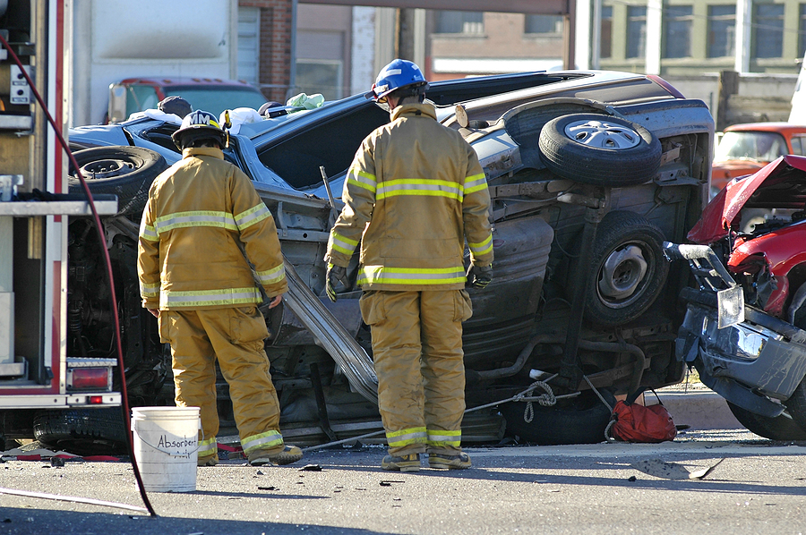 Police investigating a crash on I-94 in Detroit