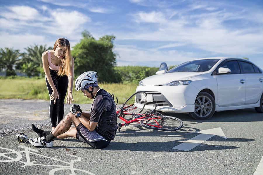 Bicycle accident in Michigan
